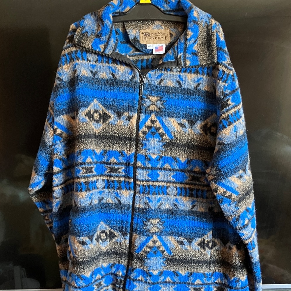 Vintage Bear Ridge Outfitters Full Zip Fleece
